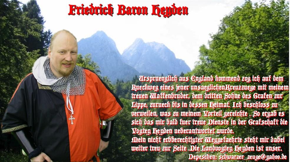 FRIEDRICH BARON HEYDEN